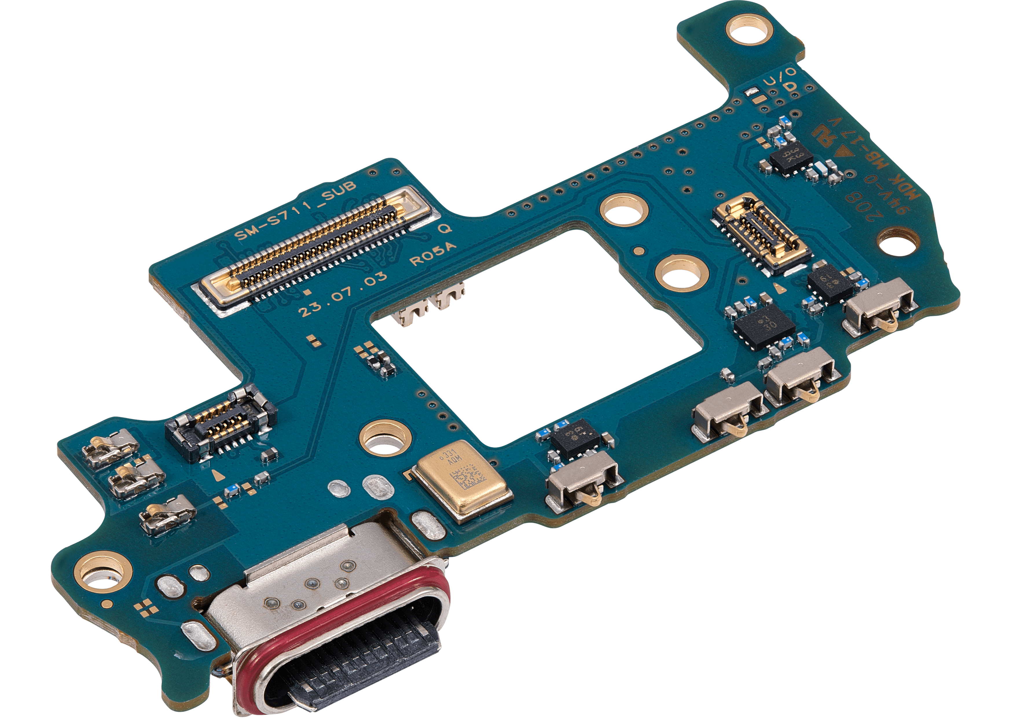 Placa de puerto de carga para Samsung Galaxy S23 FE 5G (versión estadounidense) (Premium)