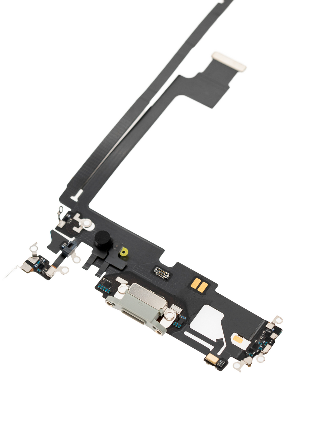 Cable flexible de puerto de carga para iPhone 12 Pro Max (Premium) (Plateado)