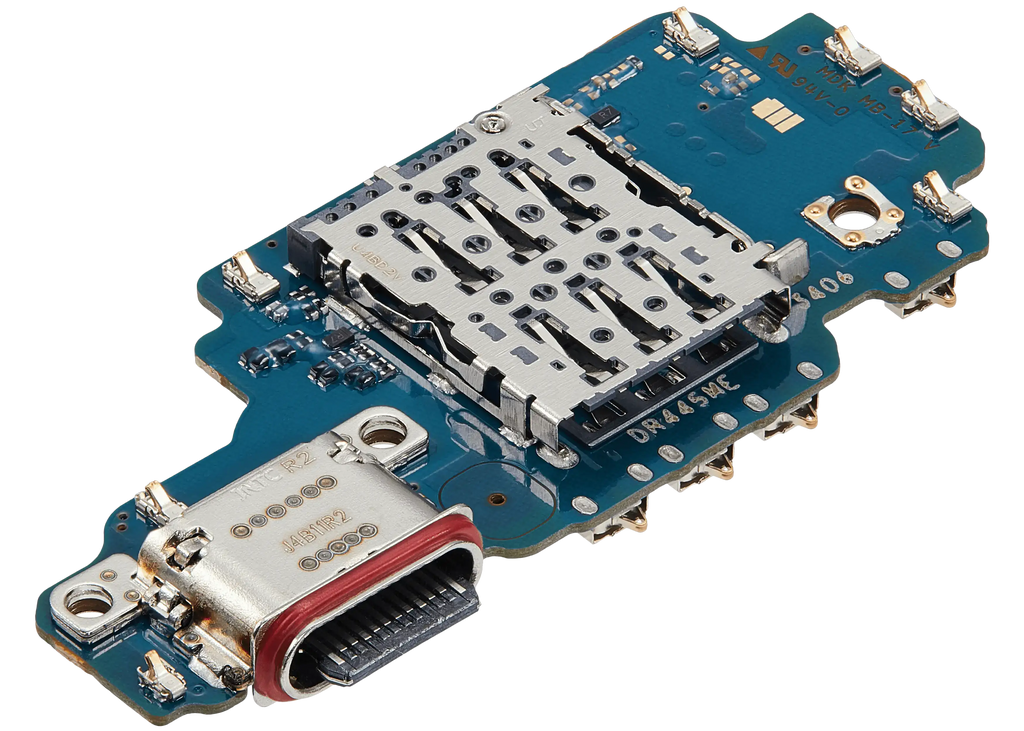 Placa de puerto de carga con lector de tarjetas SIM para Samsung Galaxy S25 Ultra 5G (S938B) (versión internacional) (Premium)