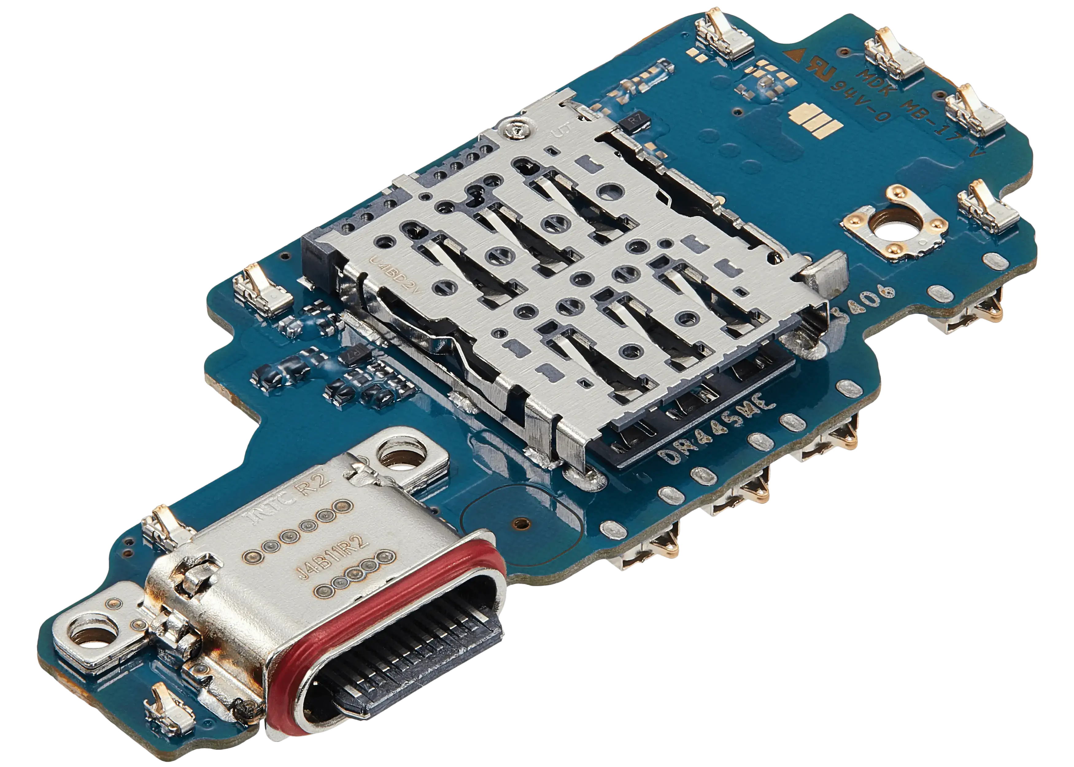 Placa de puerto de carga con lector de tarjetas SIM para Samsung Galaxy S25 Ultra 5G (S938B) (versión internacional) (Premium)