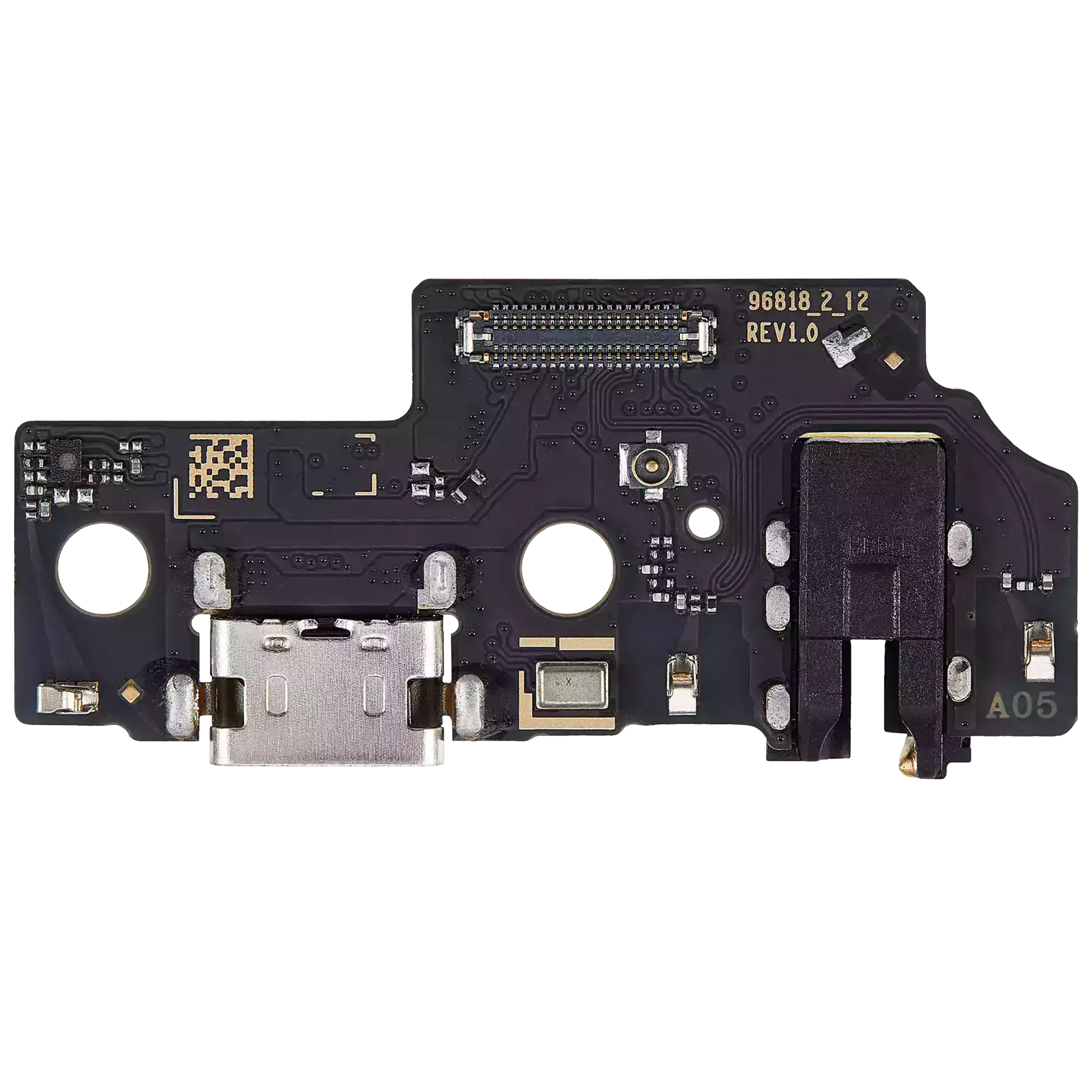 Placa de puerto de carga con conector para auriculares para Samsung Galaxy A05 (A055/2023) (Premium)